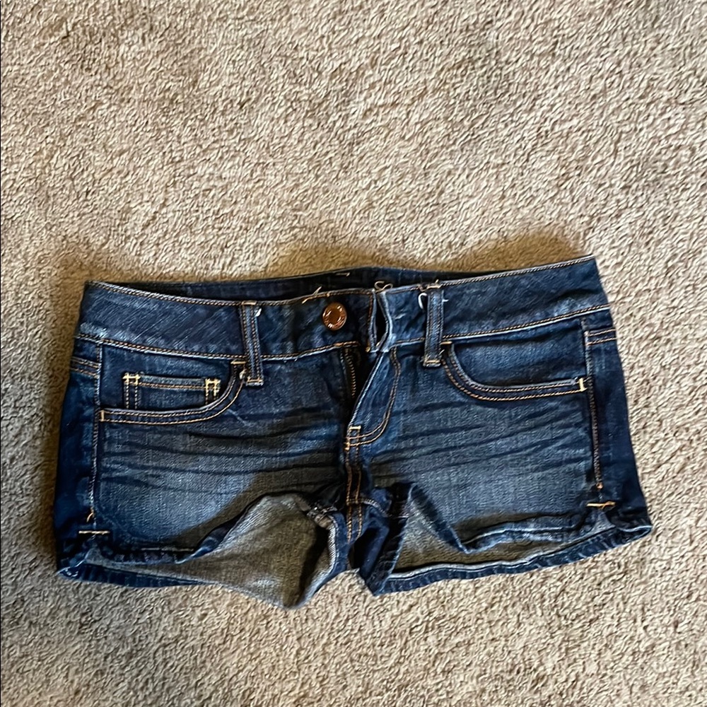 American Eagle Denim Blue Women's Shorts